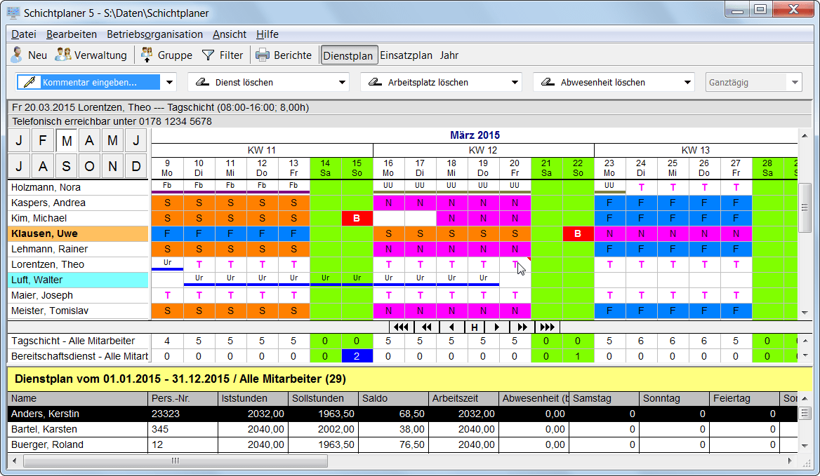 Programmfenster