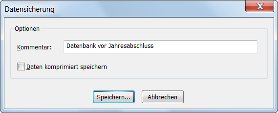 Datensicherung